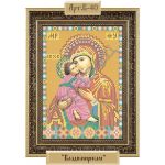 Набор для вышивки бисером иконы "Пресвятая Богородица "Владимирская""